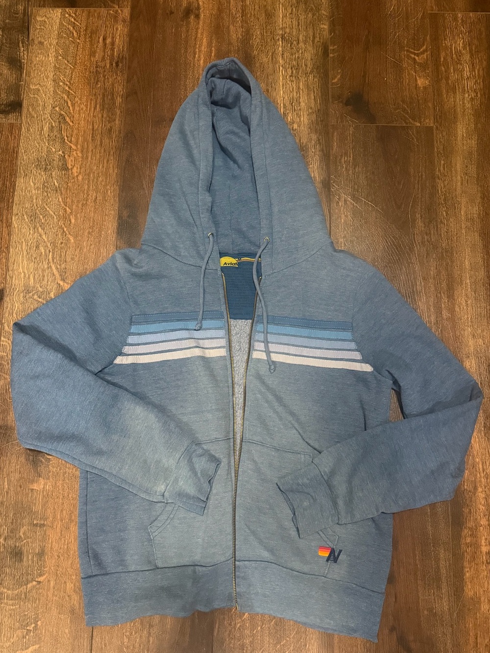 Aviator Nation zip up hoodie pre owned M